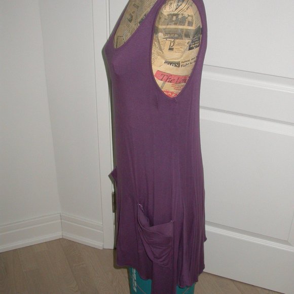Plum Sleeveless tunic - Picture 3 of 7